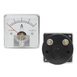 Miernik amperomierz 8A kwadrat DC, analogowy, bocznik