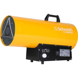 Nagrzewnica gazowa dmuchawa 50kW regulator i wąż 1,5m w zestawie Schmith