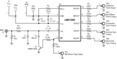 Auto-detecting SD/HD/PC video sync separator | DGS | 10 | -40 to 85