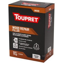 Toupret TTREPBOW01GB Wood Repair Filler White 1kg