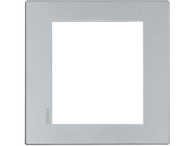 AXOLUTE Ramka 1 pojedyncza prostokątna AIR 3+3 moduły aluminium HW4826HCN LEGRAND