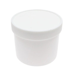 Pojemnik zakręcany okrągły 250ml biały