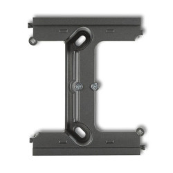 DECO Moduł rozszerzający puszkę natynkową pojedynczą, składaną do ramek wielokrotnych DECO grafitowy 11DPU-2