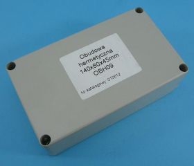 OBH-09 OBUDOWA HERMET.140x80x45mm