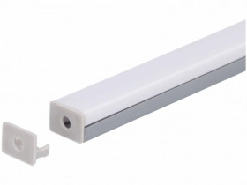 Zaślepka PCV Standard szara z otworem