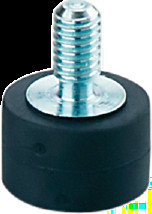 Damping magnet, neodymium/plastic, (Ø x H) 12 x 7.5 mm, E12541