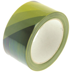 Faithfull 00225033BYTB Pro Self-Adhesive Hazard Tape Black/Yellow 50mm x 33m