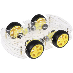 Joy-it 4WD drive kit easy to assemble. Compatible with Arduino