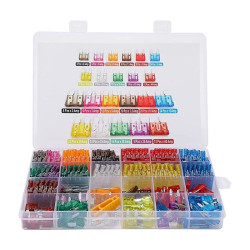 Zestaw bezpieczników 300szt MTA UNI i MINI mix samochodowych