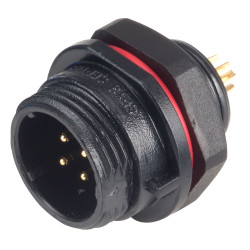 CliffCON&#xAE; 68 FM686804 IP68 Male Panel Socket 4 Pin