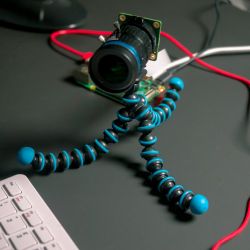 Flexible camera tripod