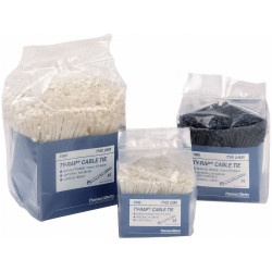 ABB TYB25M Ty-Rap Cable Tie 186mm 4.80mm Ecru Metal Latch 1000pcs