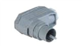 Wtyczka Kablowa Kątowa Ze Śrubą Radełkowaną Obciązenie Za Pomocą Klatki...