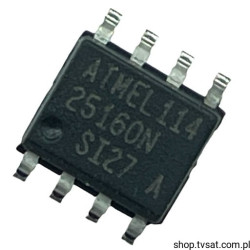 AT25160N-10SI-2.7 Serial EEPROM 16kBit SMD-SO8 ATMEL