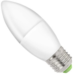 Żarówka LED E27 230V 6W świecowa 520lm ciepła