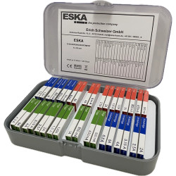 Assortment F/M/T 5x20 mm, 500 mA to 6,3 A,360 pcs.