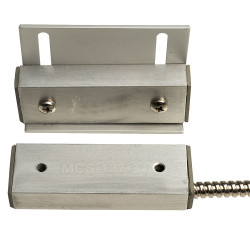 Comus MCS-137-3 Aluminium Switch, Magnet &amp; Bracket set with Armoured cable