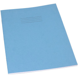 Rapid A4 Exercise Book Squared 7mm 80 Page Light Blue Box of 50