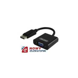 Kabel Displayport - VGA SVGA UNITEK Y-5118E Przejście/Adapter