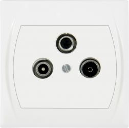 Gniazdo abonenckie RTV-SAT końcowe 1,5dB