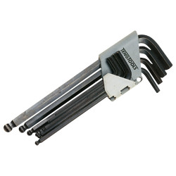 Teng 1479AF Ball Point Hexagon Key Set of 9 Imperial (5/64-3/8in)