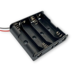 UCHWYT KOSZYK NA OGNIWO BATERIE x4 AA R6 Akumulator