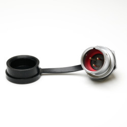 Złącze wielostykowe przemysłowe 3-pinowe M16 Montaż przedni Gniazdo RS PRO