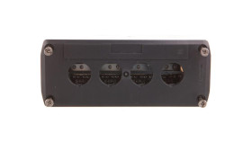 Obudowa Kasety 4-Otworowa 22Mm Szara Ip65 Xald04h7