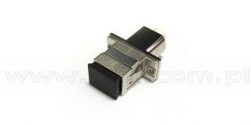 Adapter światłowodowy hybrydowy LC/UPC - SC/UPC simplex, wielomodowy
