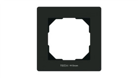 Sinum Fg-01 Ramka Szklana Pojedyncza Kolor Czarny