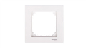 Merten M-Plan Ramka Pojedyncza Biel Polarna Mtn515119