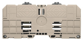 Kostka zaciskowa na szynie DIN Weidmuller poziomy: Pojedynczy 10AWGŚruba WFF raster: 55.55mm 415A 1 kV