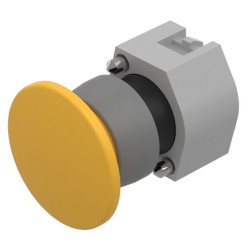 Element wykonawczy przycisku, Siłownik, do uzytku z: Urządzenia przełączające, Szary, 40, Chwilowy