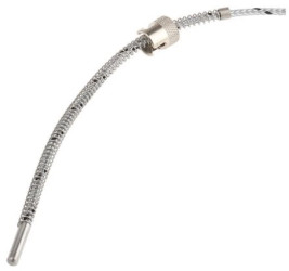 Termopara typ J do +400C 20mm kabel 2.5m, Stal nierdzewna 316 Zgodność z RoHS
