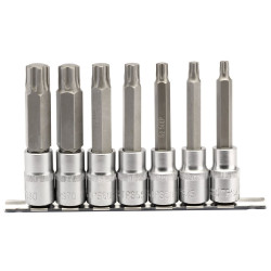 Draper Expert 16342 1/2&quot; Sq. Dr. TX-STAR&#xAE; Plus Socket Bit Set (7 Piece)