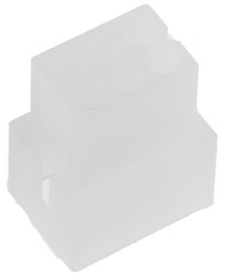 Obudowa złącza 6-pinowe 3-rzędowe raster: 3.68mm Molex Męski Montaż na kablu STANDARD .062" Zaciski PC Tail męskie