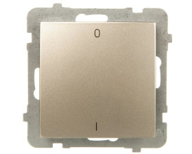 AS Łącznik podwójny satyna light ŁP-11G/m/45