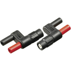 Fluke 916163 PM9082 Test lead adapter BNC to 4 mm socket Black for 1662 tester