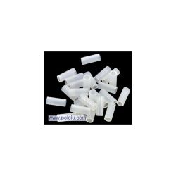 Tulejka dystansowa 4mm / 2.7mm, długość 10mm, nylon, 25 sztuk