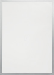 505623 Signage frame, 70x100 cm, self-adhesive, hinged, silver