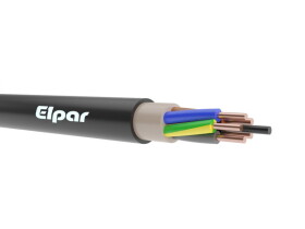 Kabel ziemny YKY 5x1,5 mm2 RE (0,6/1kV) miedziany NYY-O (bębnowy) 5901854415581 ELPAR