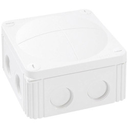 Wiska 10060533 Junction box (L x W x H) 110 x 110 x 66 mm White IP66/IP67