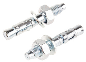 Śruba kotwiąca dł 65mm M10 Stal wysokowęglowa Ø 10mm RS PRO Kotwa