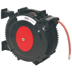 Sealey SA8812 Retractable Air Hose Reel 15mtr &#xD8;13mm ID TPR Hose