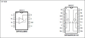 Single/Dual, Ultra-Fast, Low-Power, Precision TTL Comparators