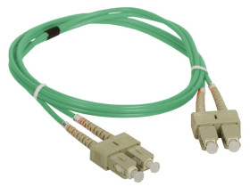 Patch cord MM OM3 SC-SC duplex 50/125 1.0m FOC-SCSC-5MMD-1-3