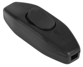 PRZELACZNIK PRZELOTOWY CZARNY 2,5/250V