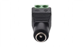 Gniazdo Dc 5.5X2.1 Ze Złączem Skrętnym