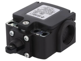 FX515 Wyłącznik krańcowy rolka z tworzywa Ø11mm NO + NC 10A PG13,5