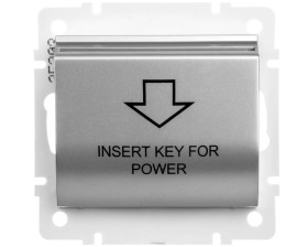 LOGI Łącznik hotelowy z opóźnieniem wyłączenia śrubowy 10AX 250V srebrny 021190143 25202